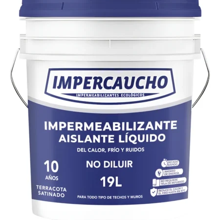 Impercaucho Impermeabilizante Aislante Calor, Frío Y Ruidos