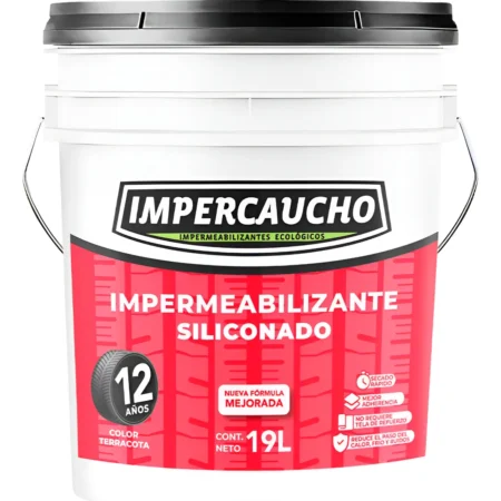 Impermeabilizante Impercaucho Siliconado Y Mejorado 12 Años