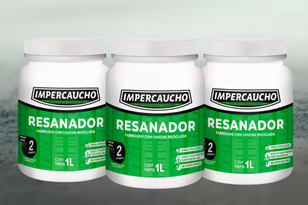 Combo de Tres resanadores impercaucho de 1L